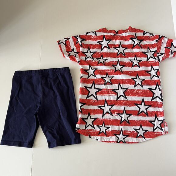 Millie + Roo Stars & Stripes Biker Set (5-6) - Picture 7 of 9
